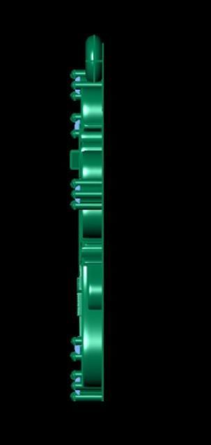 Pendant od 15 cross 3D print model_11