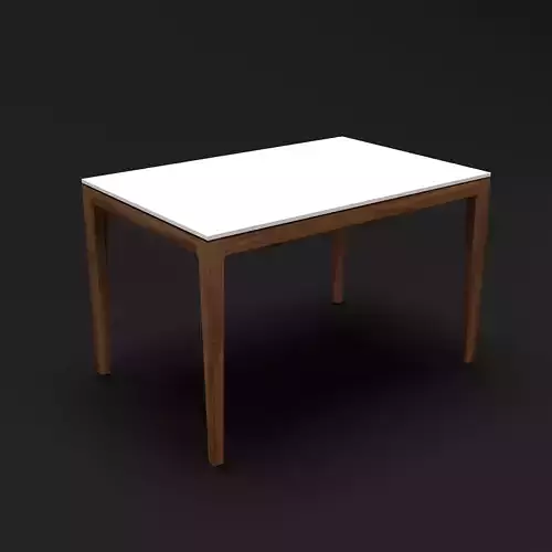 Free White Wood Table