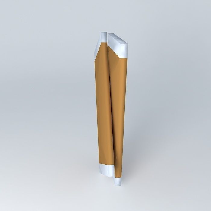 pack of cigarettes Free 3D model_2