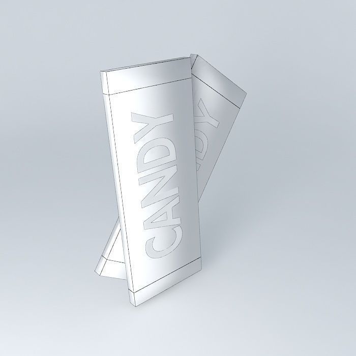 pack of cigarettes Free 3D model_4