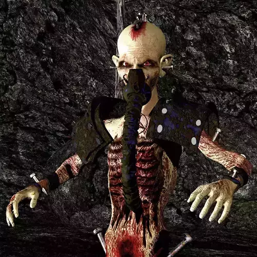 Oldman Doomed 3D model