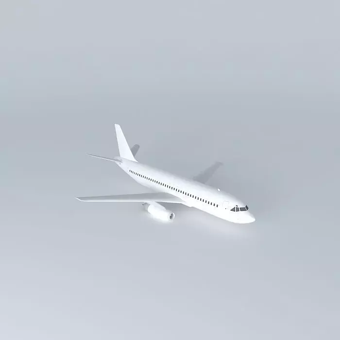 Template - Dassault Mercure 100 v1 5 Free 3D model