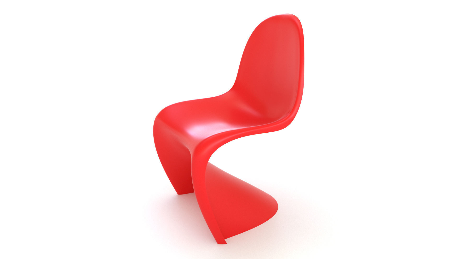 Panton Chair Free 3D model_1