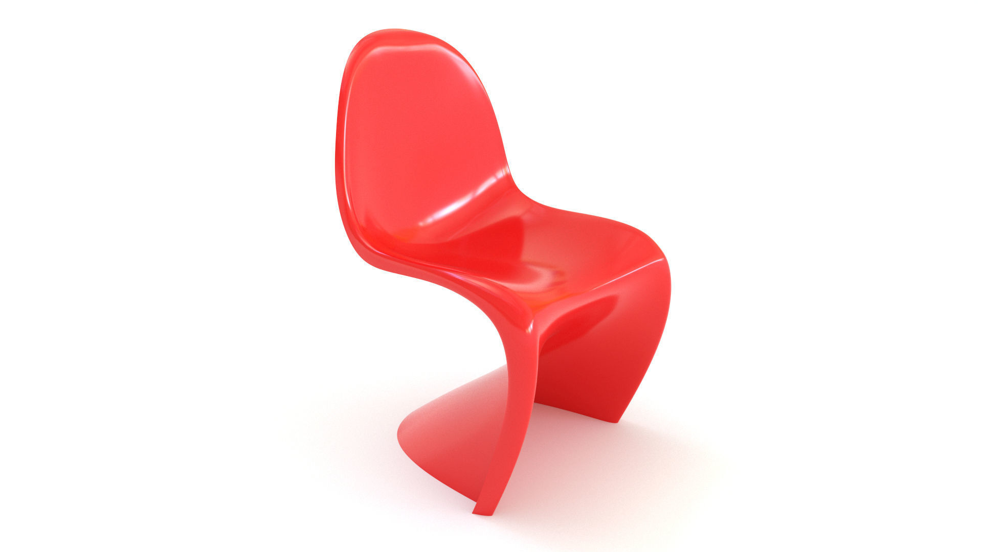 Panton Chair Free 3D model_3