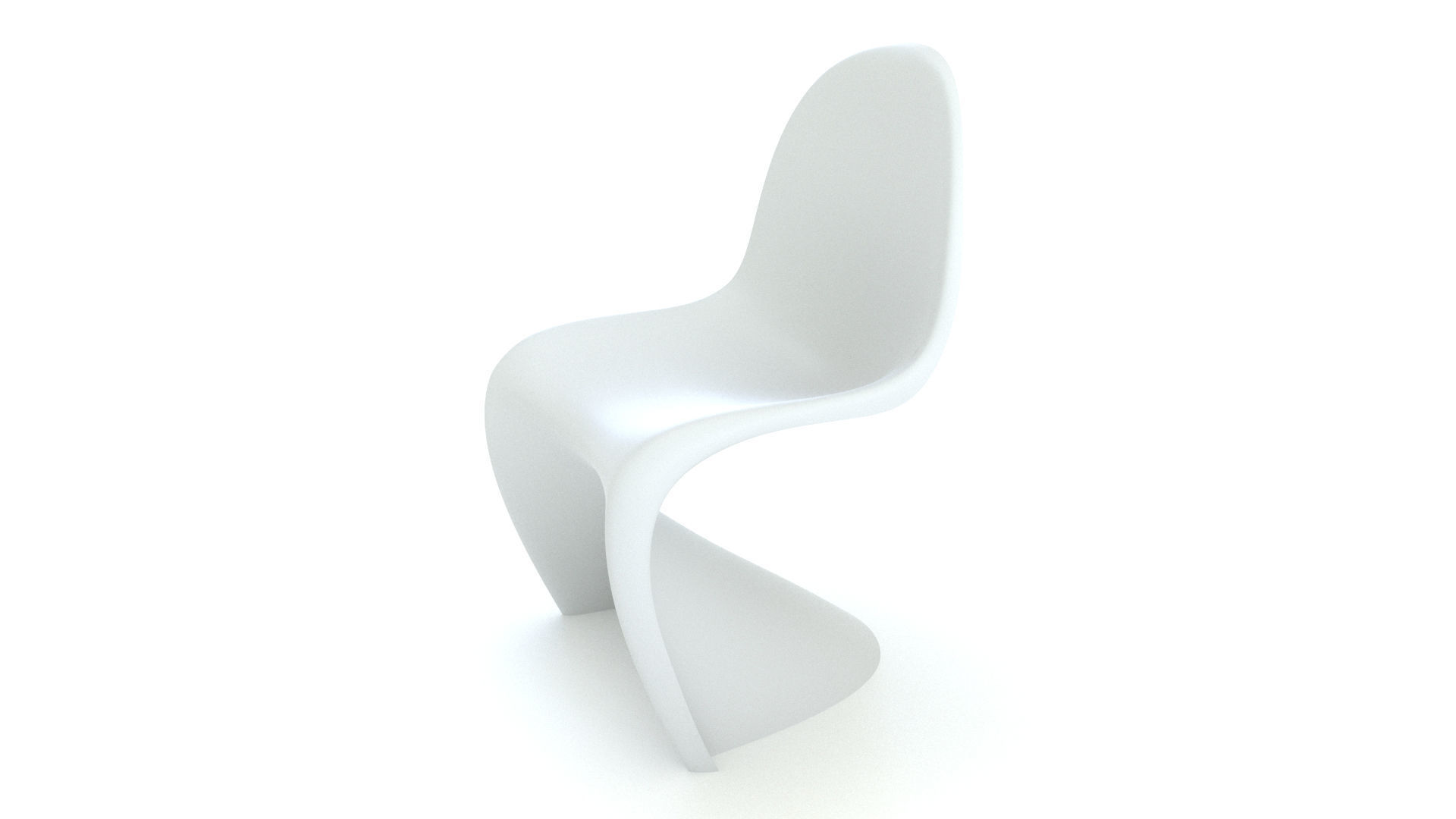 Panton Chair Free 3D model_2