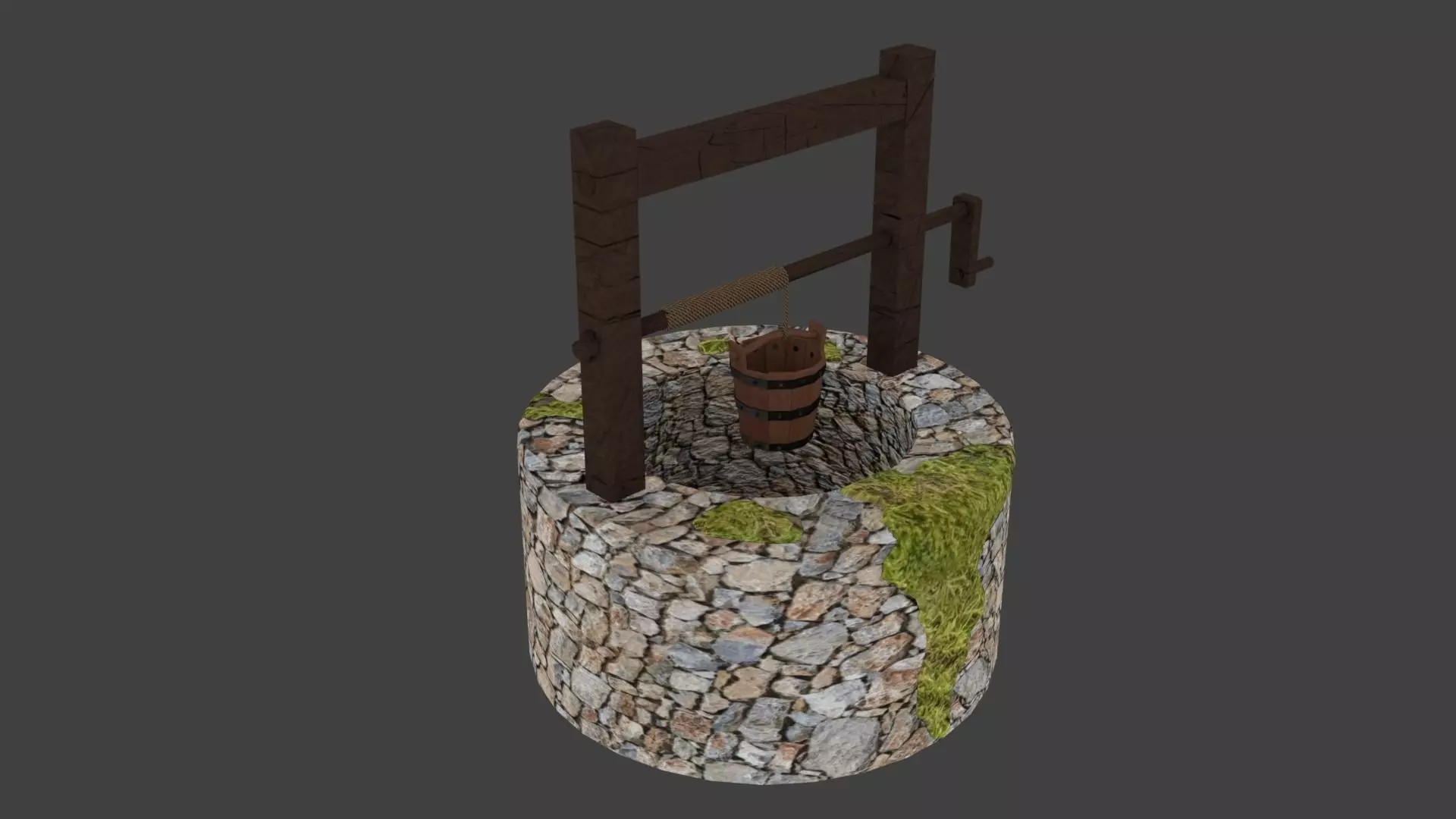 3D model Simple Medieval Well VR / AR / low-poly | CGTrader