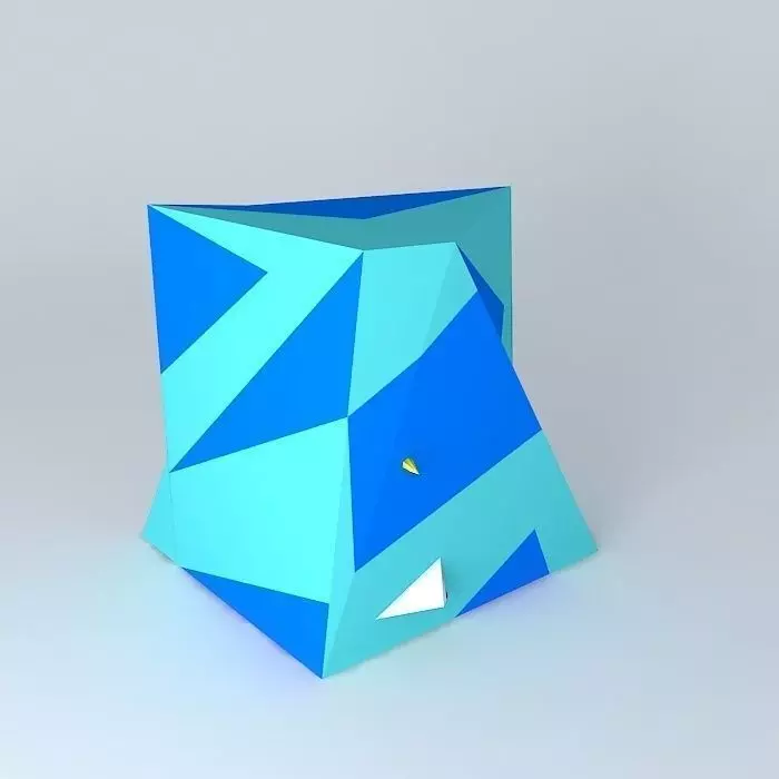 Frozen gunther Free 3D model