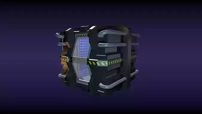 Pipeline Cell from The Flash Free 3D model