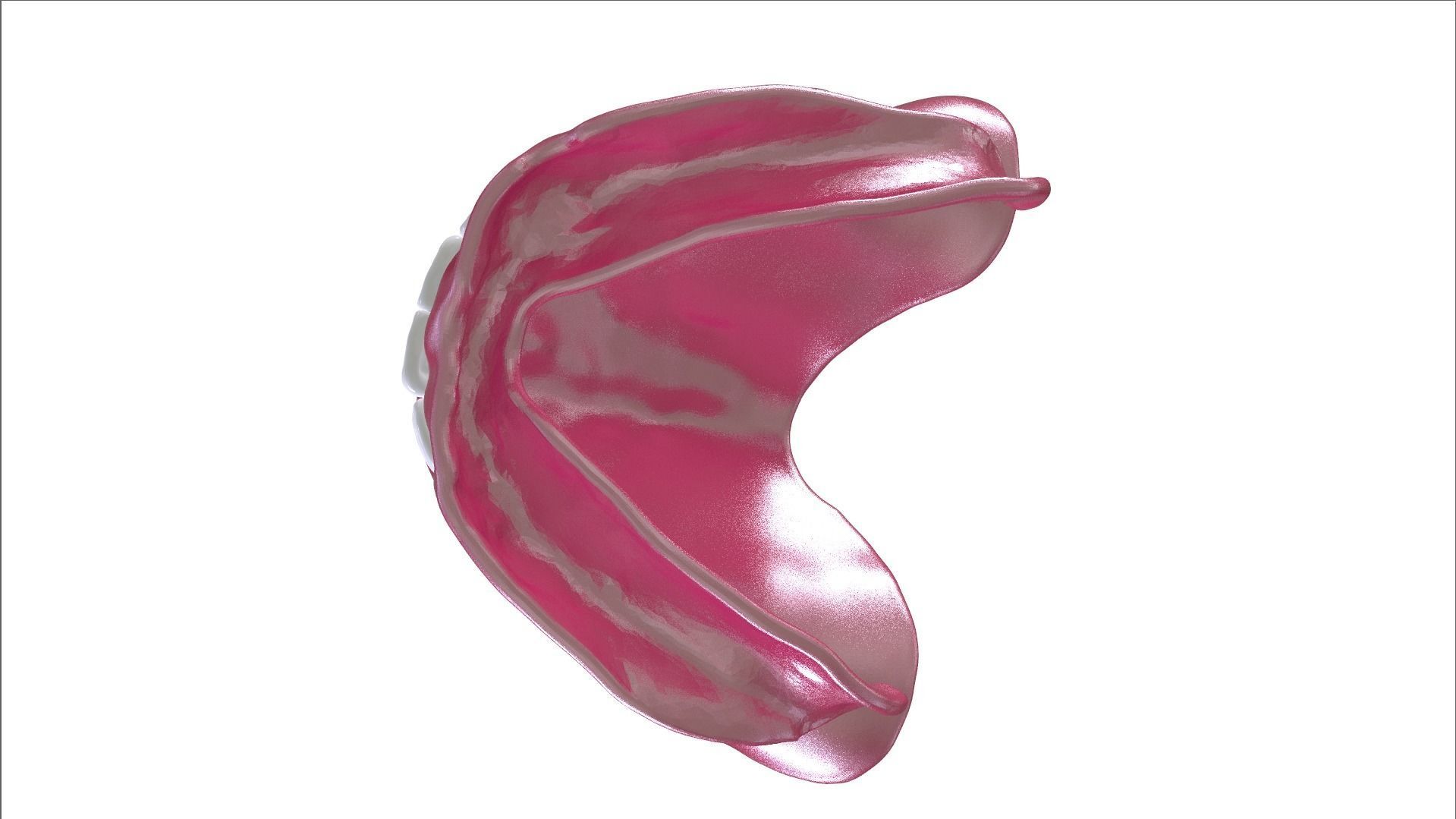 Digital Full Dentures with Combined Glue-in Teeth Arch 3D print model_15