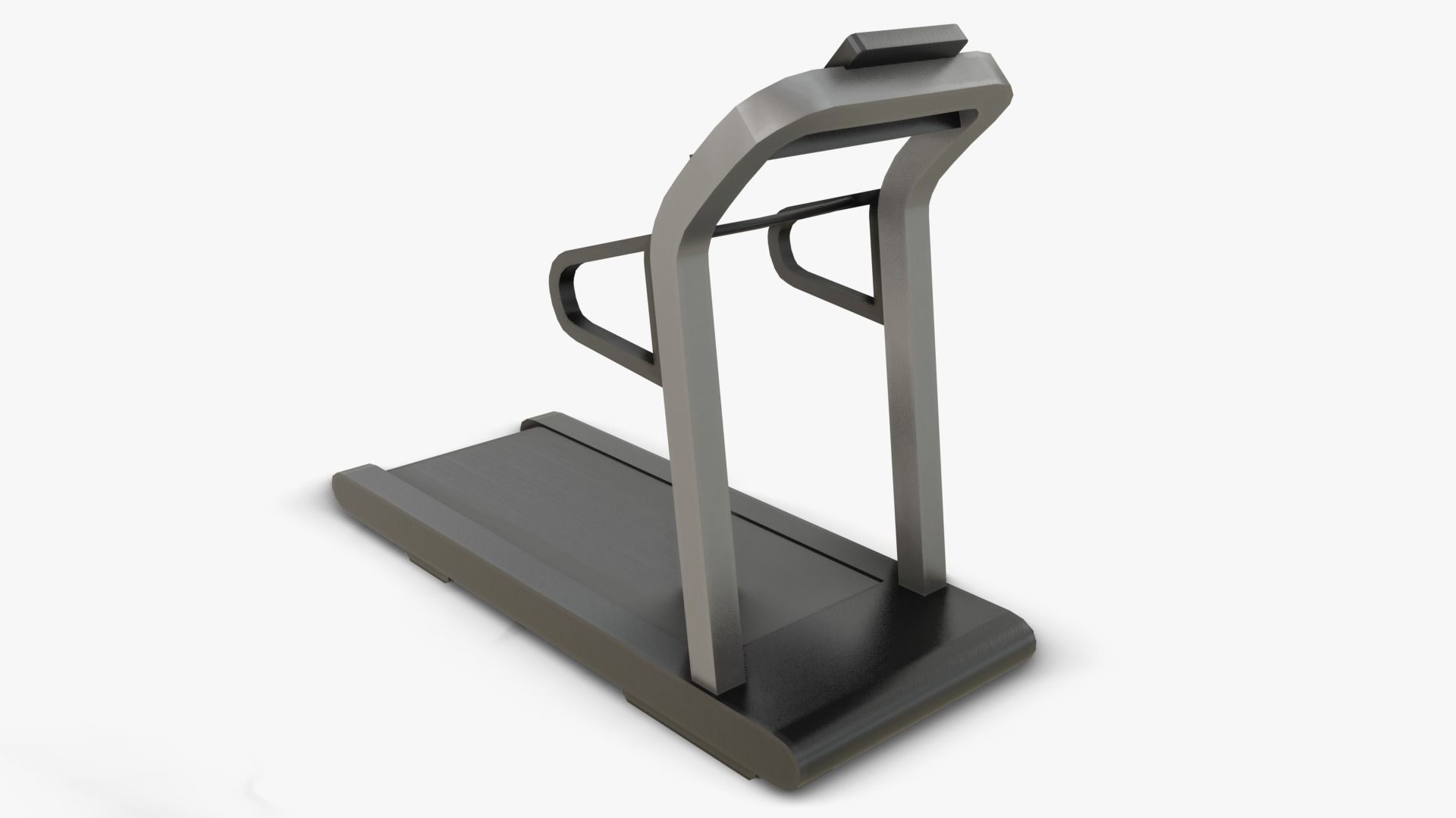 Gym Equipments Low-poly 3D model_3