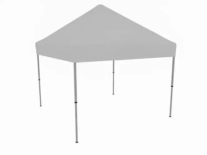 Tent 4x4 3D model