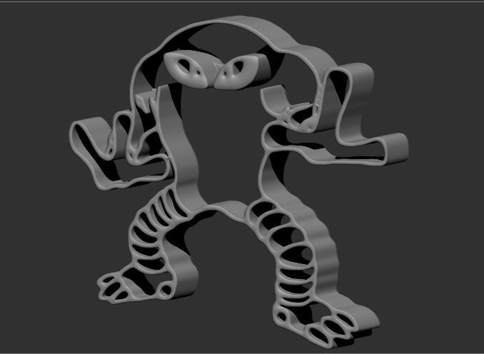 Pokemon Cookie cutters 3D print model_11