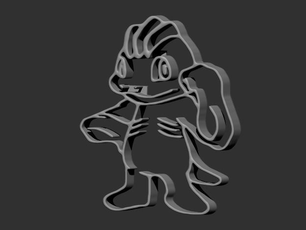 Pokemon Cookie cutters 3D print model_7