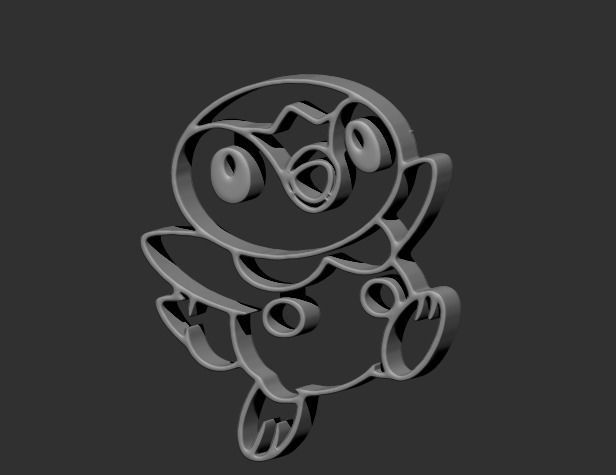 Pokemon Cookie cutters 3D print model_16