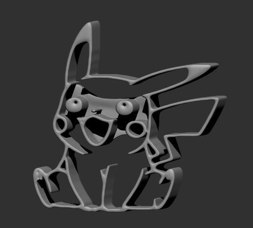 Pokemon Cookie cutters 3D print model_19