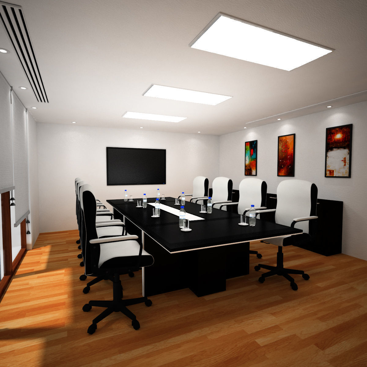 Conference room  3D model_1