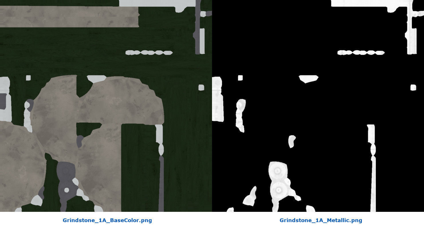 Grindstone 1A Low-poly 3D model_8