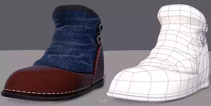 Shoes cartoonV37