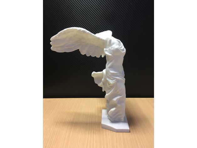 Winged Victory of Samothrace Free 3D print model_1