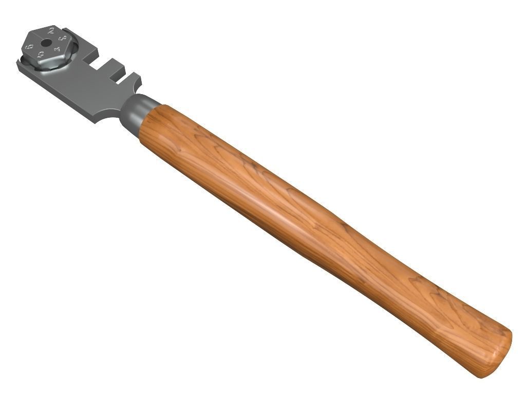 Glass Cutter 3D model_6