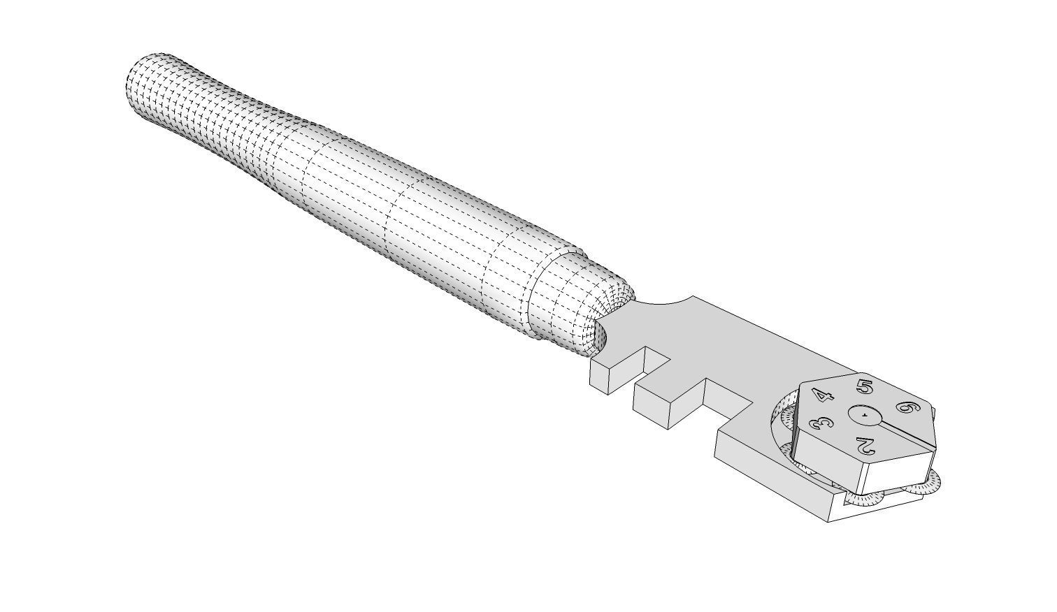 Glass Cutter 3D model_13