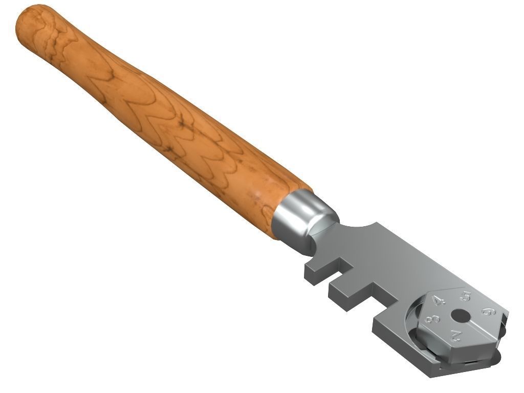 Glass Cutter 3D model_2