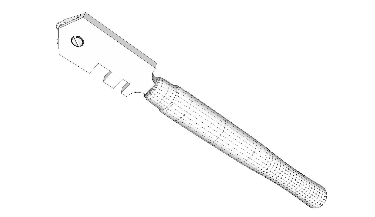 Glass Cutter 3D model_16