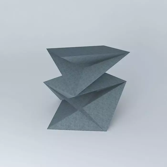 abstract statue Free 3D model_0