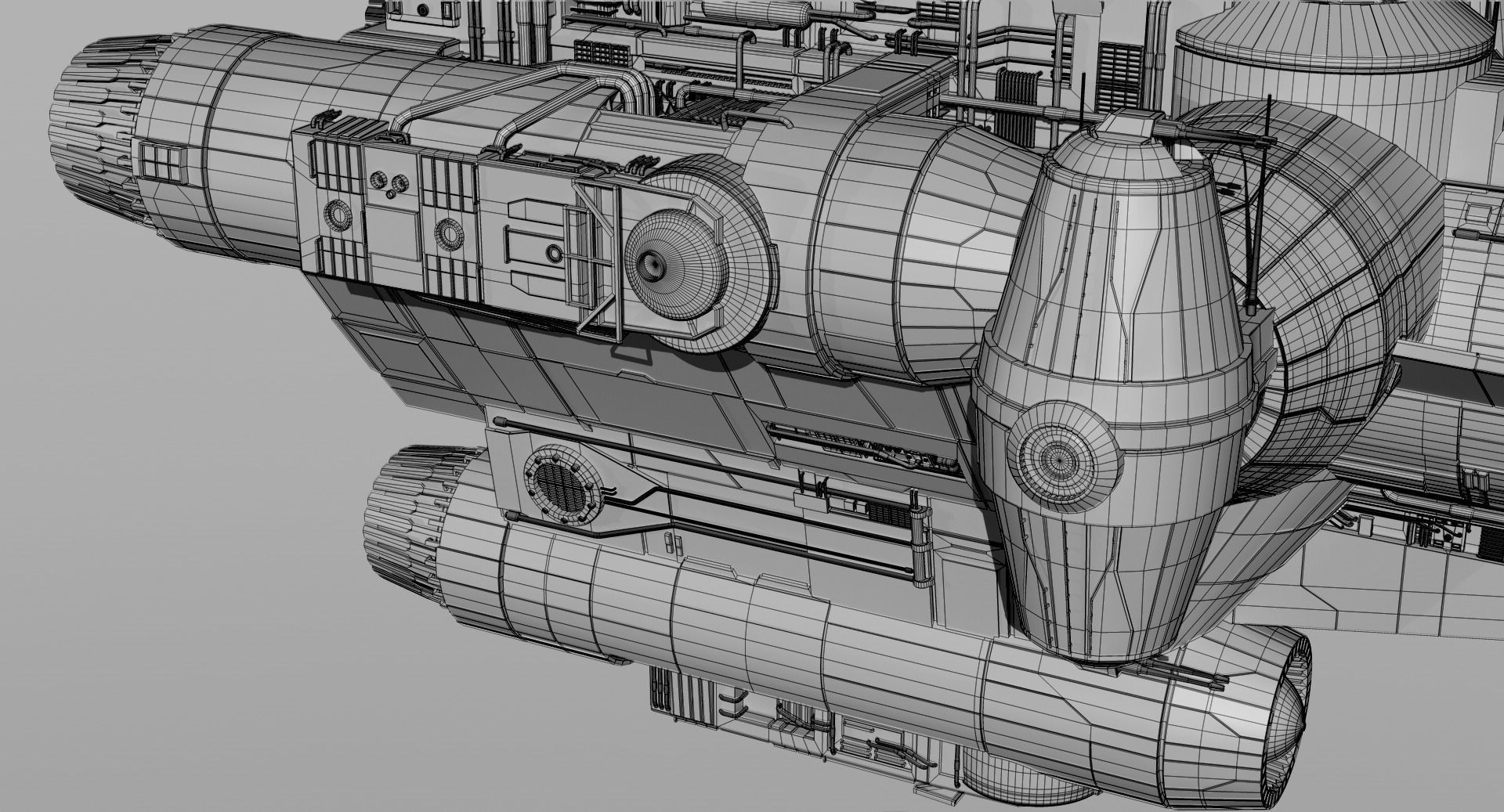 Hammerhead Corevette 3D model_18