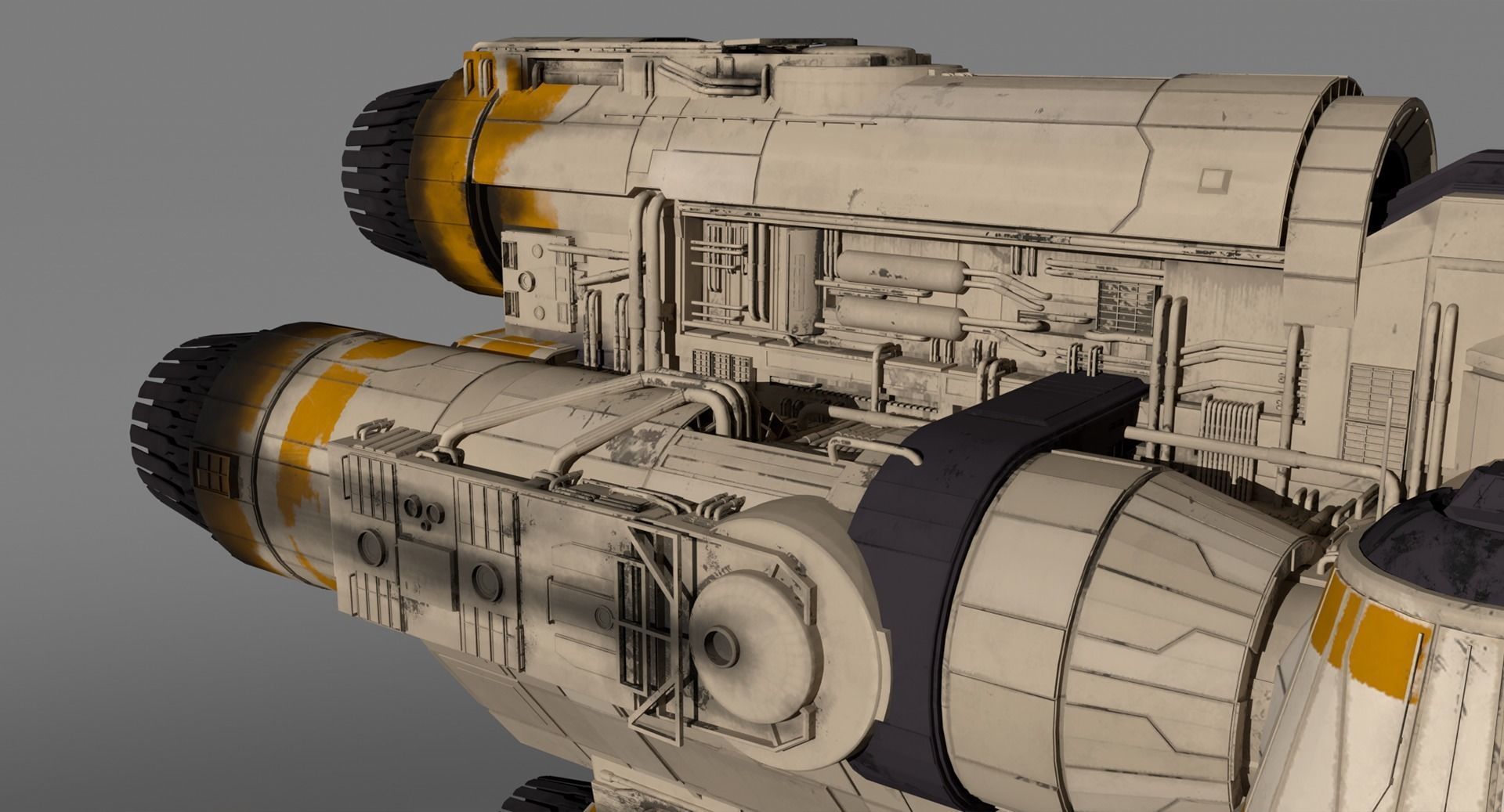 Hammerhead Corevette 3D model_3