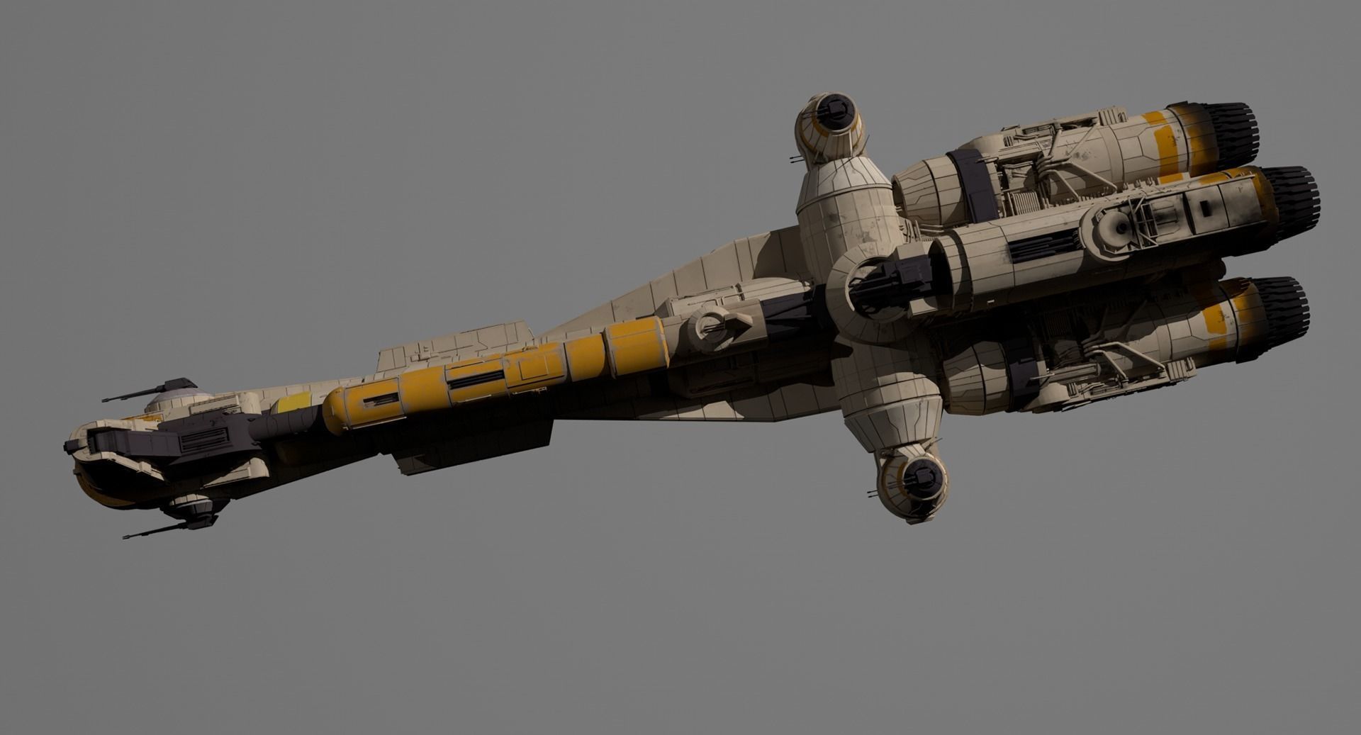 Hammerhead Corevette 3D model_5