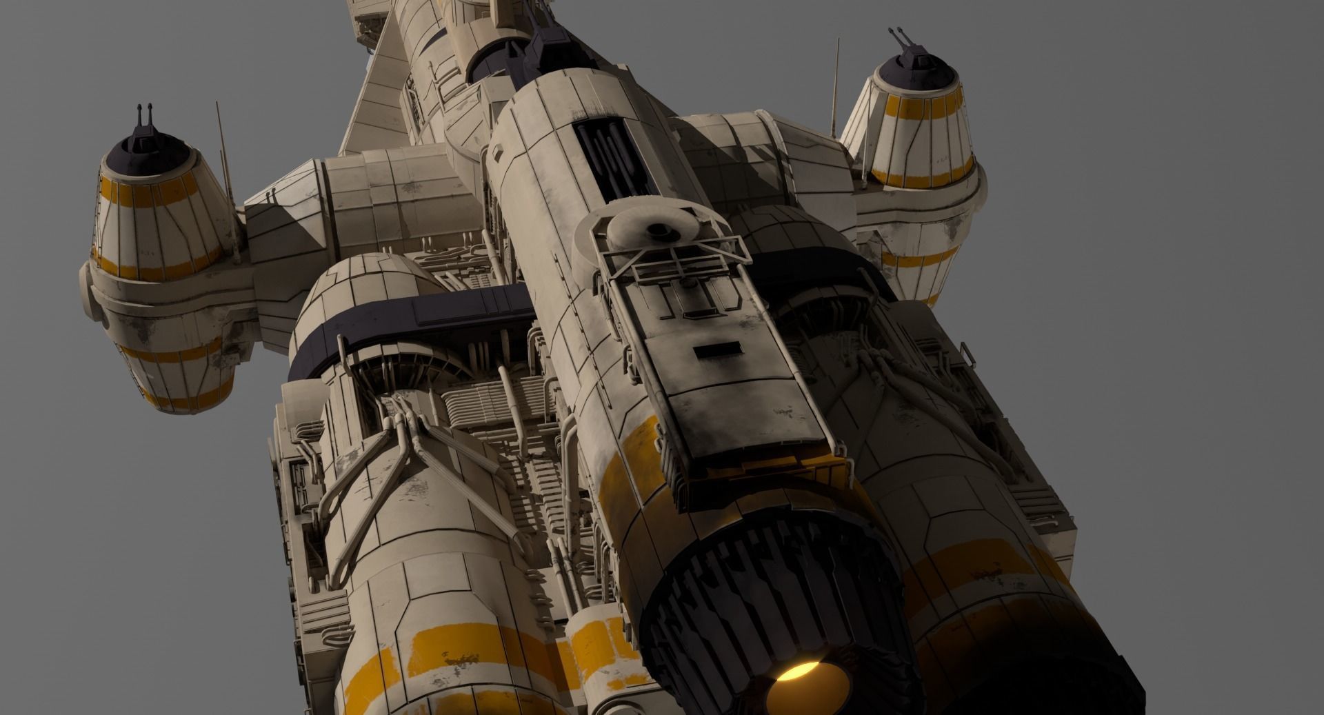 Hammerhead Corevette 3D model_7