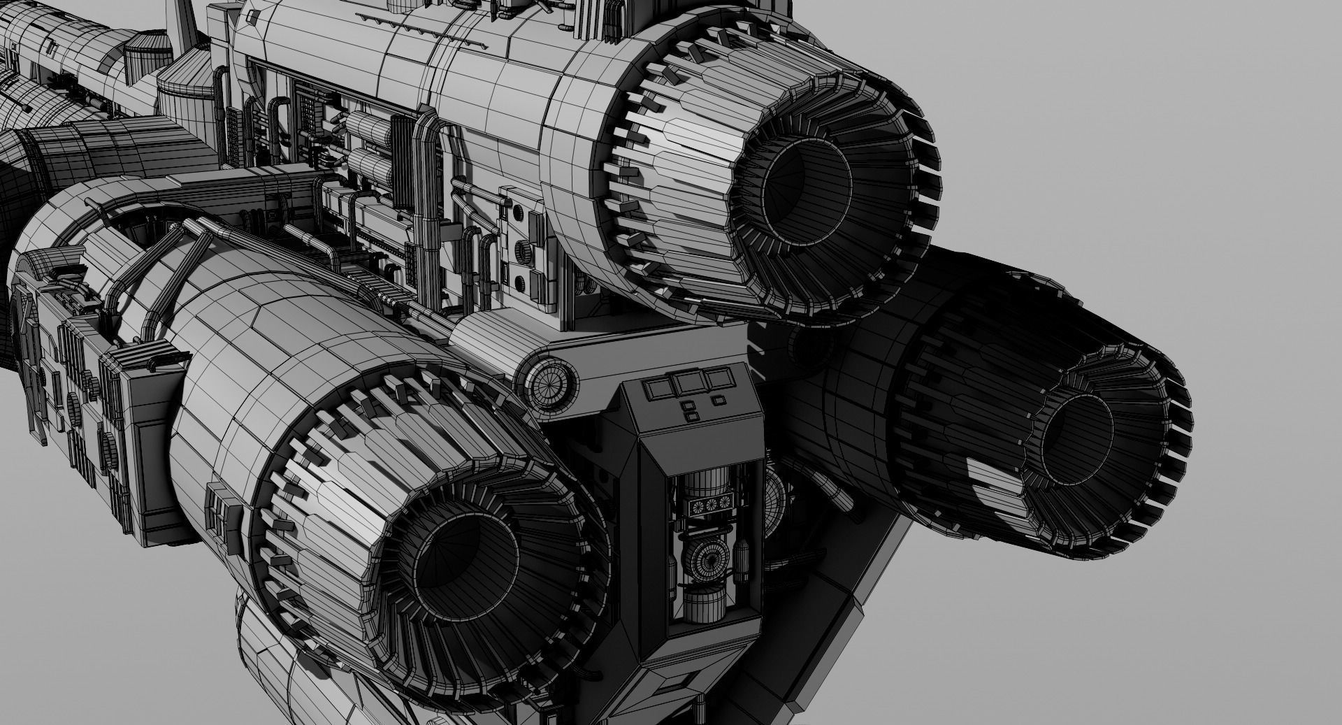 Hammerhead Corevette 3D model_14