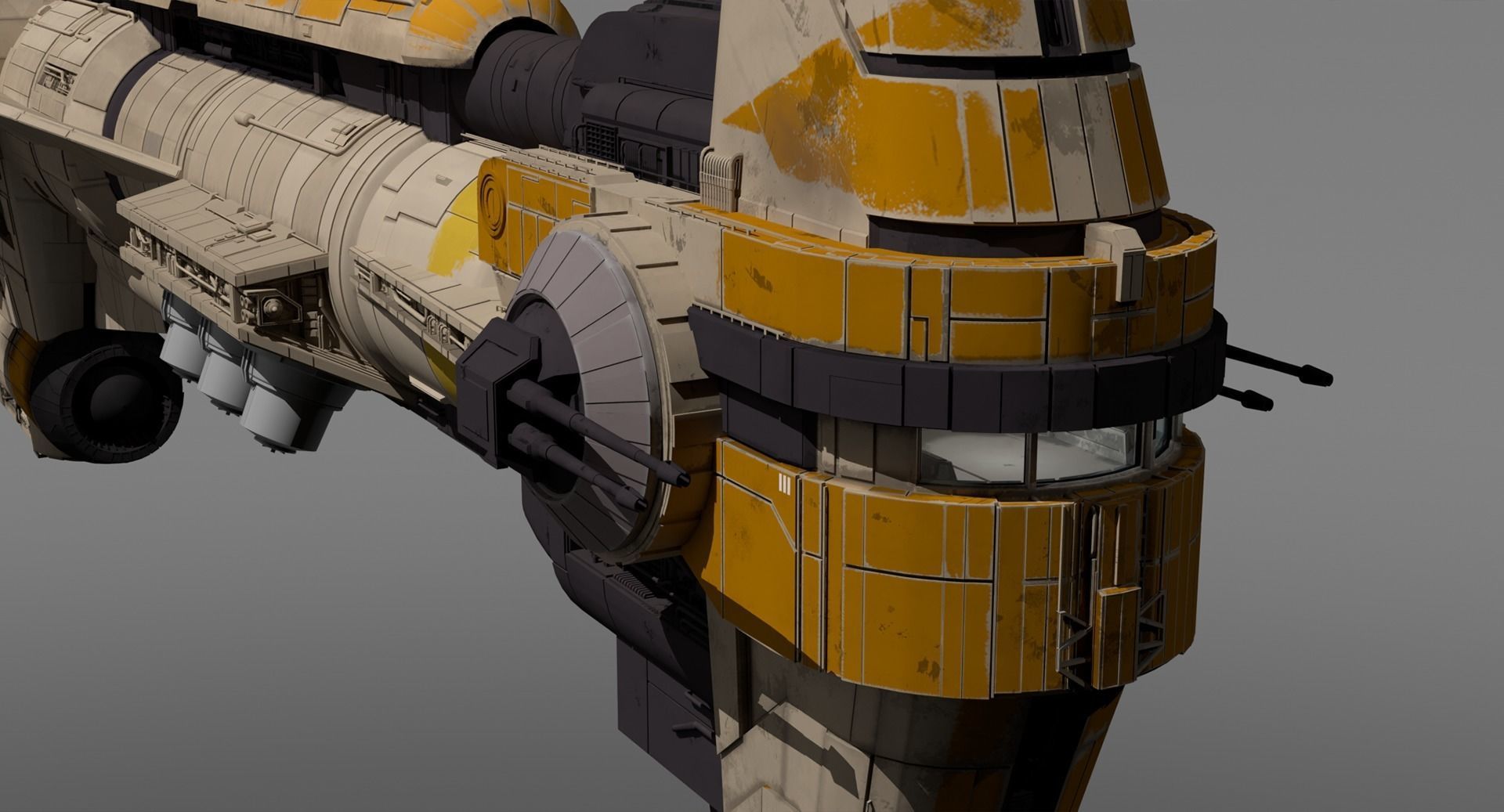 Hammerhead Corevette 3D model_11