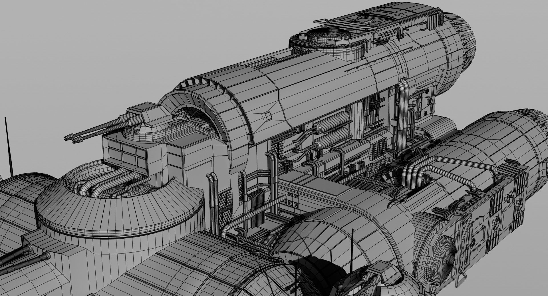 Hammerhead Corevette 3D model_16