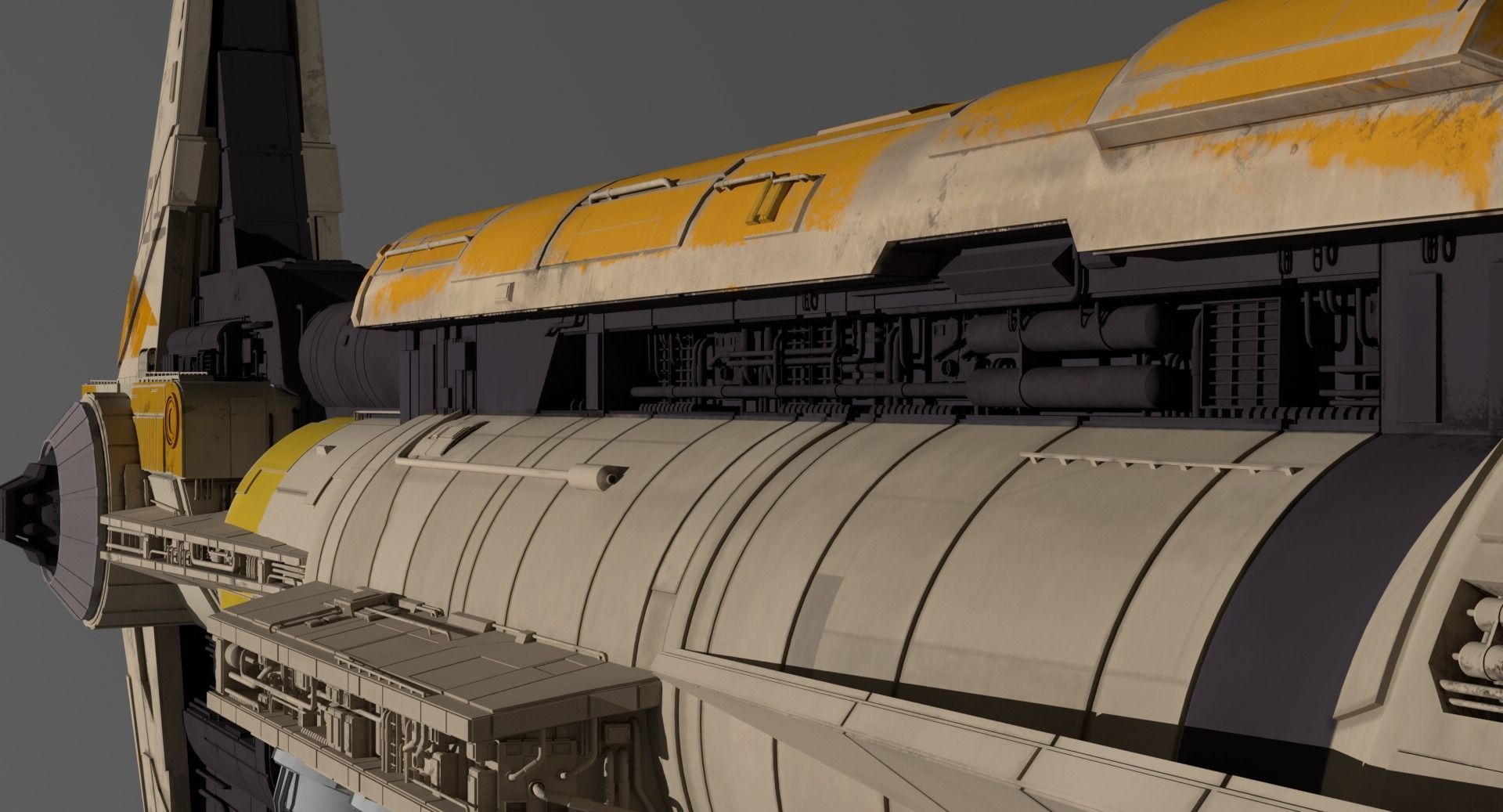 Hammerhead Corevette 3D model_8