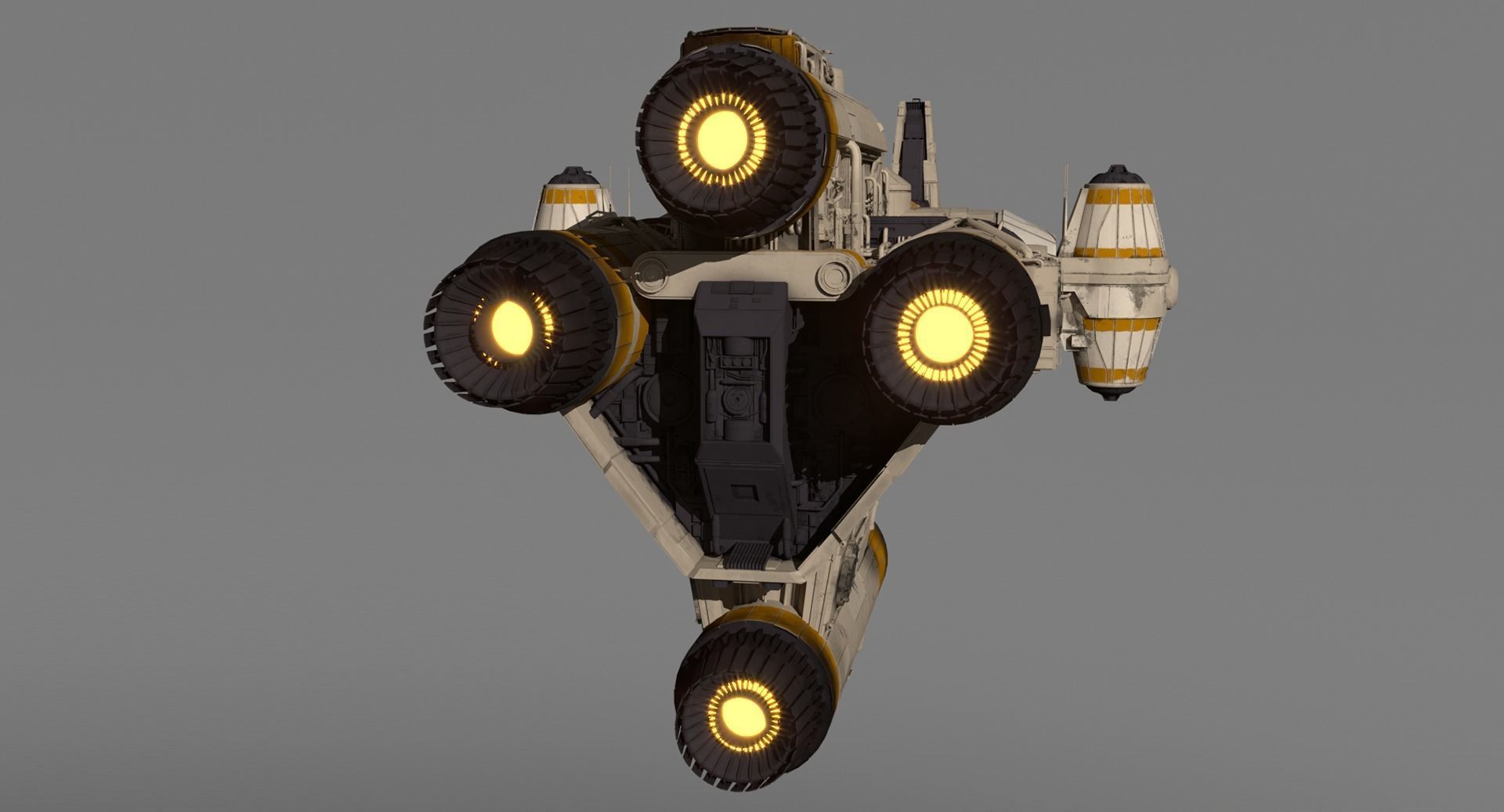 Hammerhead Corevette 3D model_4