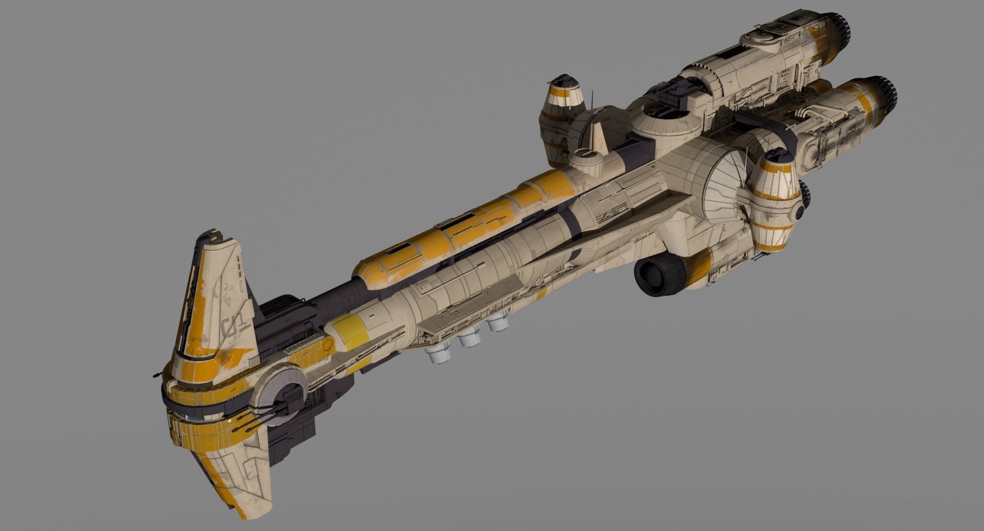 Hammerhead Corevette 3D model_12