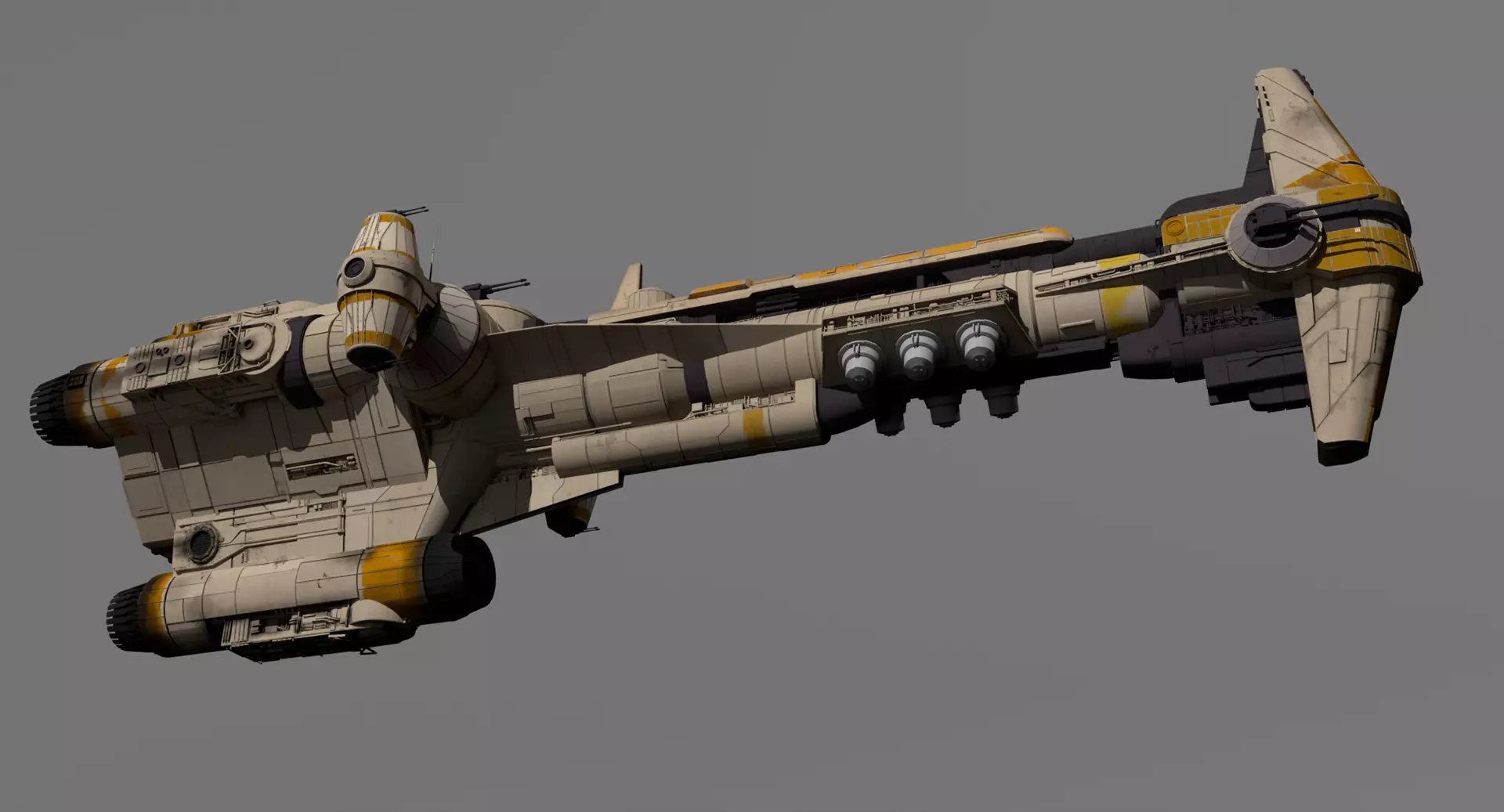 Hammerhead Corevette 3D model_0
