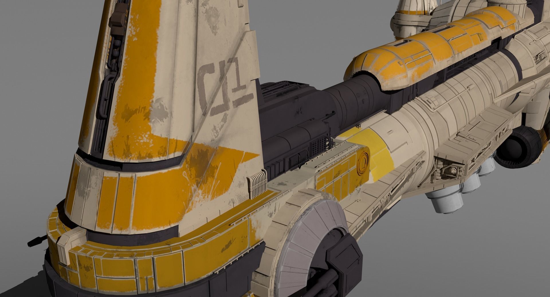 Hammerhead Corevette 3D model_10