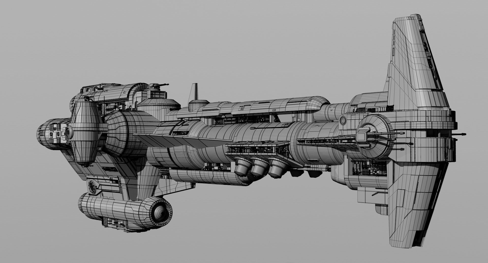 Hammerhead Corevette 3D model_13