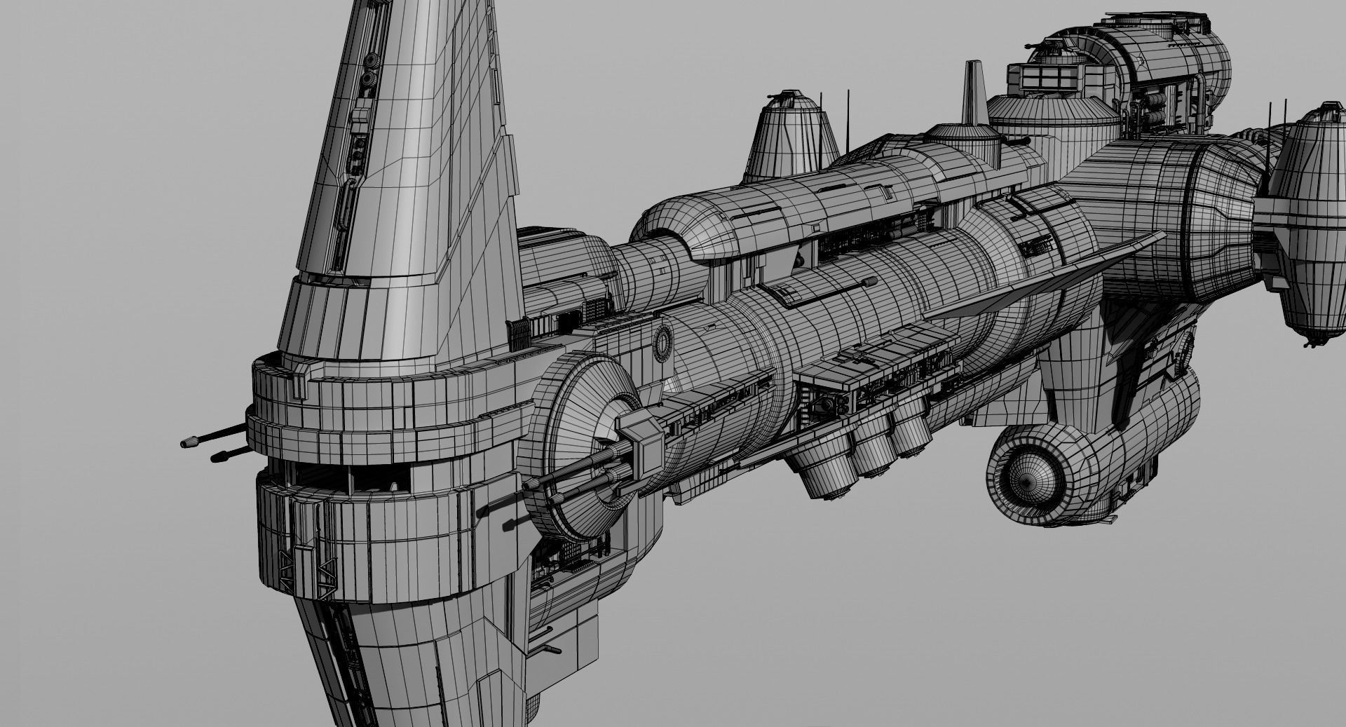 Hammerhead Corevette 3D model_17