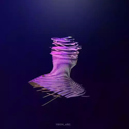 Ribbonised Face Model