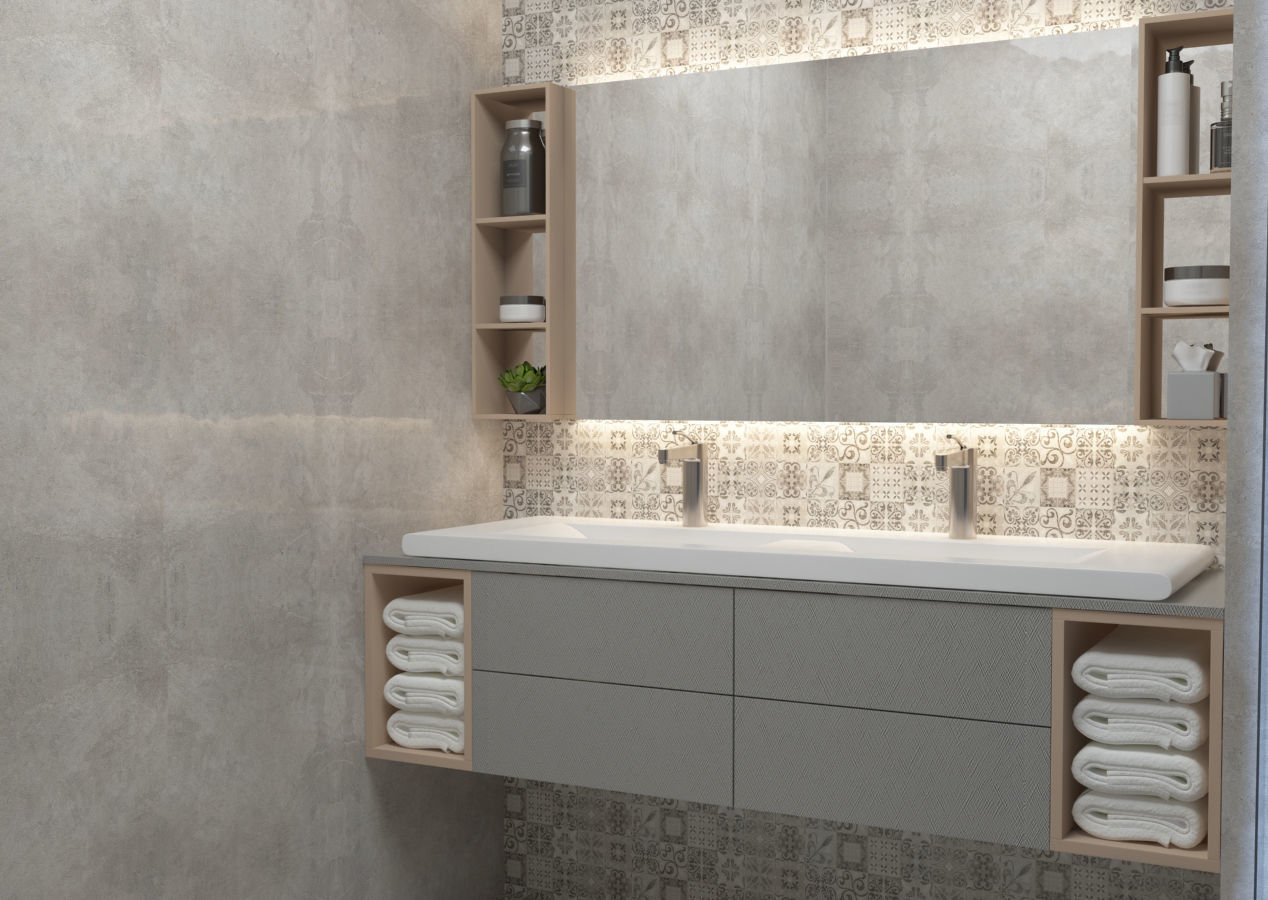 Victory street Bathroom level  3D model_1