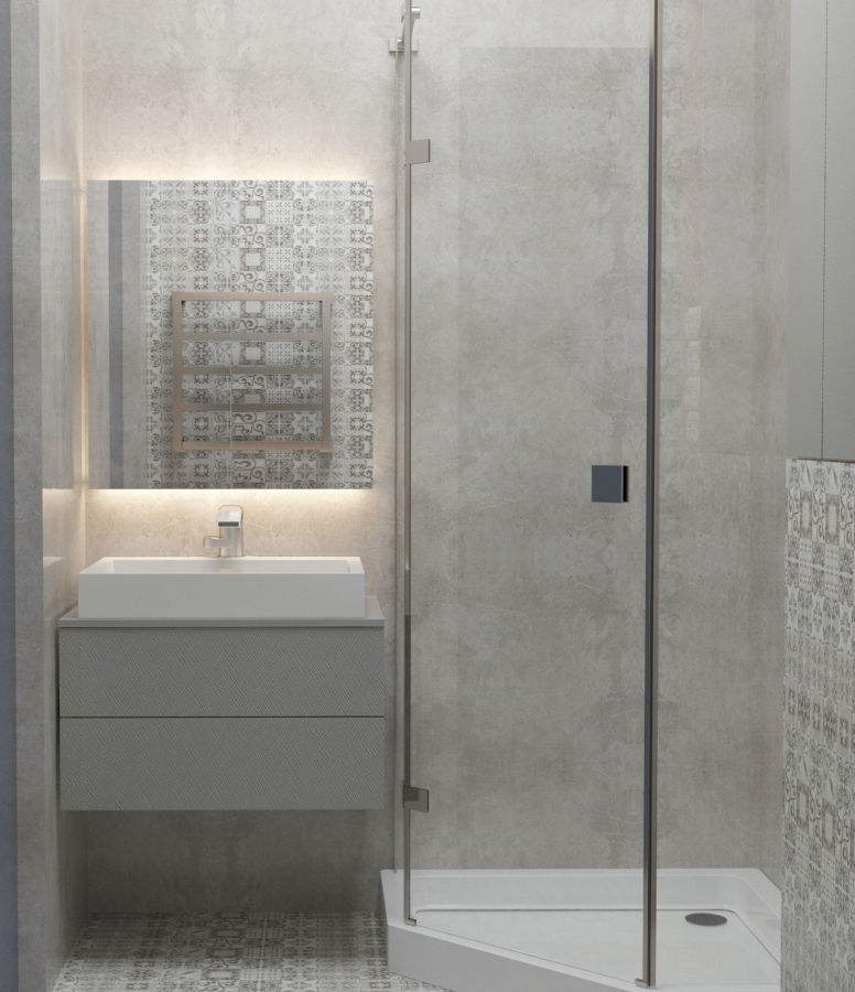 Victory street Bathroom SMALL level  3D model_1