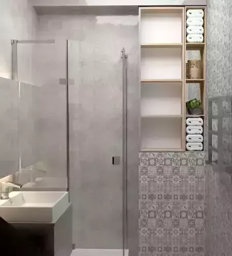 Victory street Bathroom SMALL level  3D model