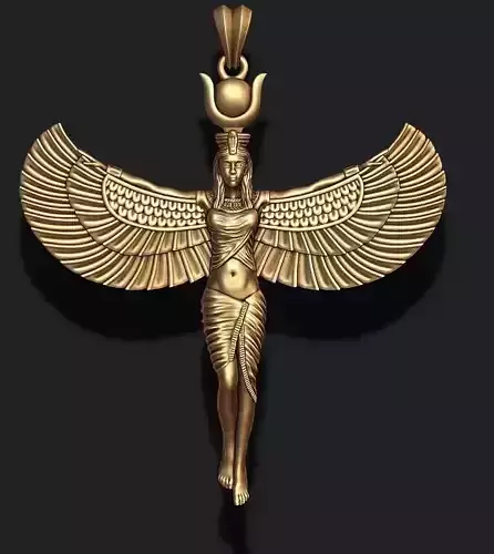 Isis pendant 3D print model