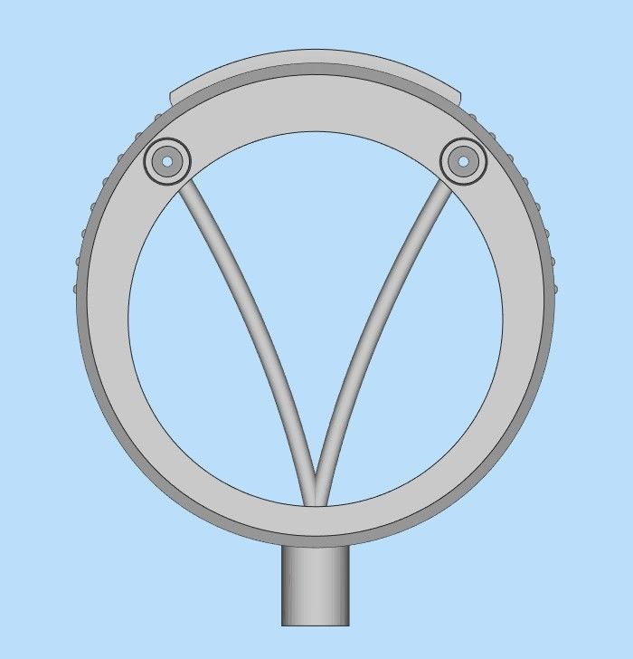 wedding engagement women  ring with gems and diamonds 3dm stl  3D print model_20