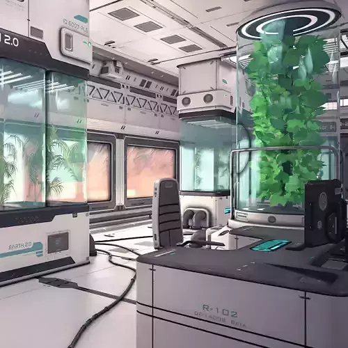 Sci Fi Laboratory 03 3D model