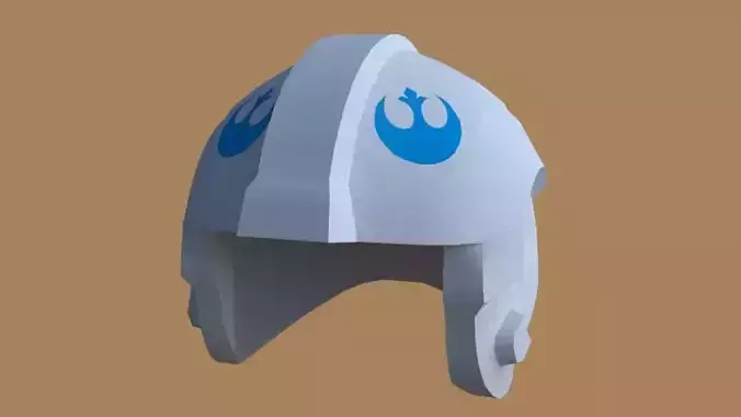 lego star wars helmet Free 3D model